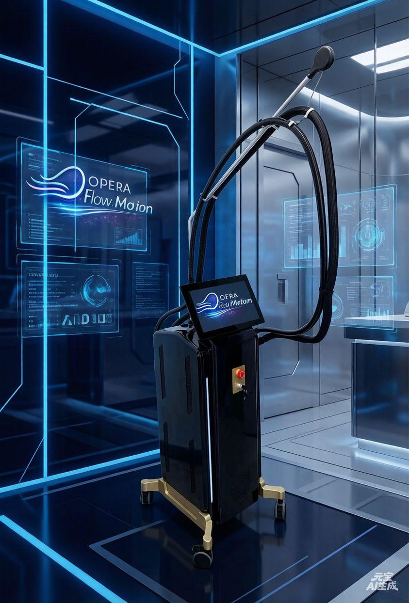 OPERA FLOW MOTION YAPAY ZEKA SOĞUK HAVA ÜFLEMELİ 4D DIODE LAZER EPİLASYON CİHAZI